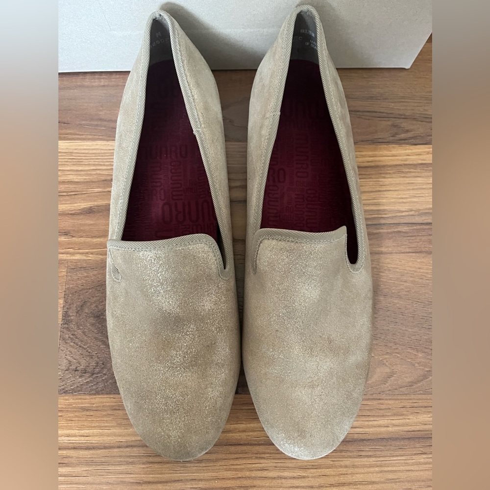 Soft Gold Munro Flats